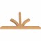 Ekena Millwork Richland Timber Gable Bracket, Western Red Cedar, 96"W x 56"H x 5 1/2"D x 5 1/2"F, 14/12 Pitch GBW096X56X0606RIC00SWR - alternate 5